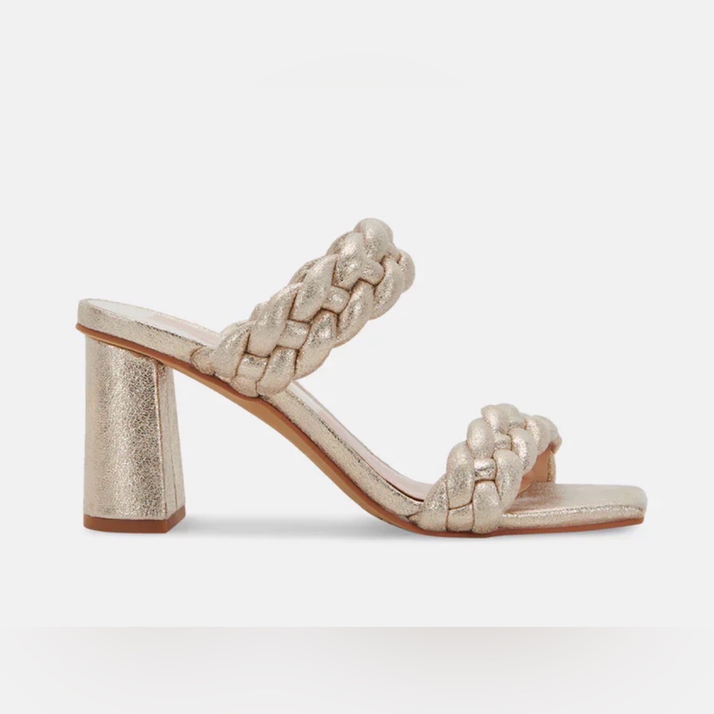 Dolce Vita Braided Paily - Champagne Gold